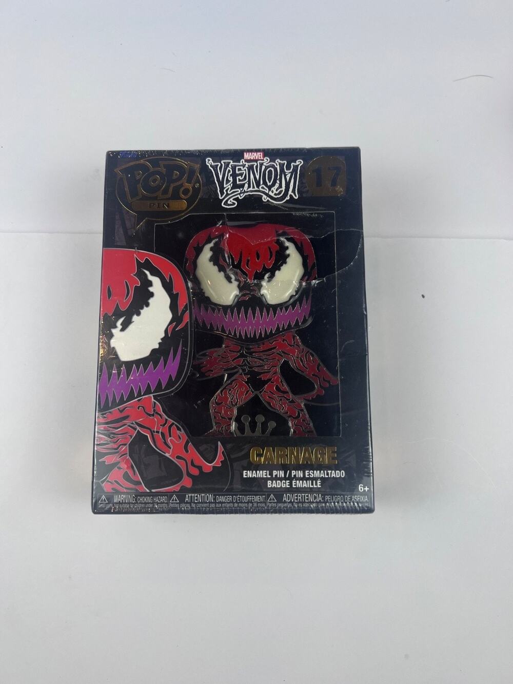 Venom Carnage Funko Pop! Large Enamel Pin #17